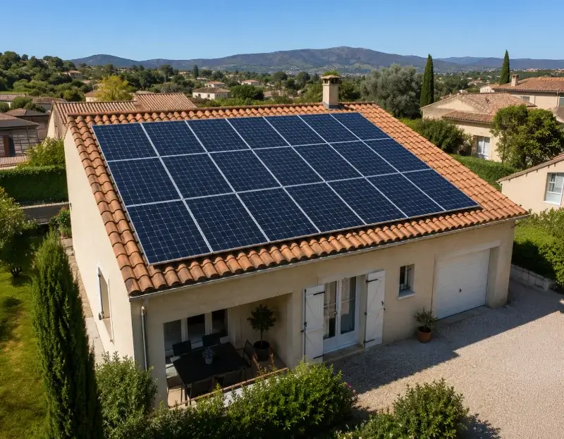 Prime à l'autoconsommation panneaux solaires Escoussens — aide financière de l'État
